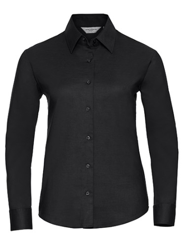 R-R-932F-0-Ladies L/S Easy Care Oxford Shirt